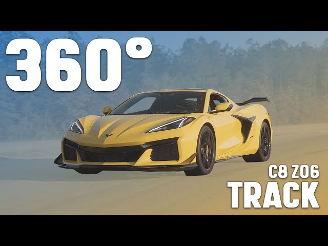 Unleash the Beast: 360-Degree Corvette C8 Z06 Track Day!