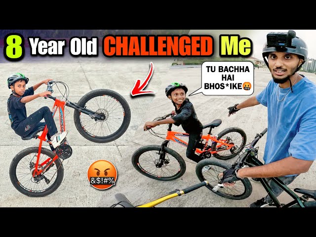 NOOB KID VS. PRO-RIDER | Who Will Win? | Cycle Stunts