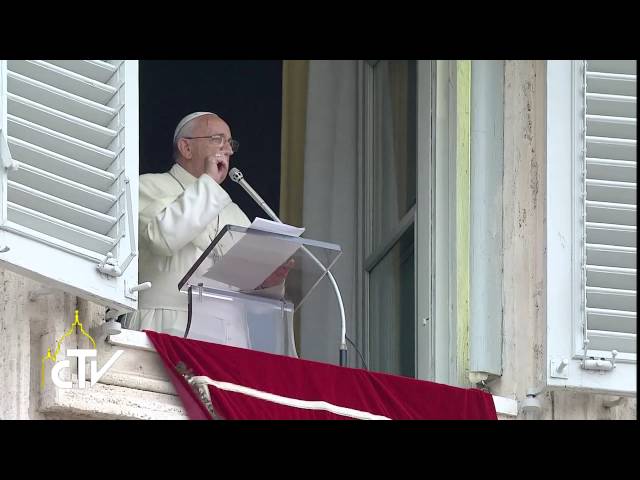 Papa Angelus 14-06-2015