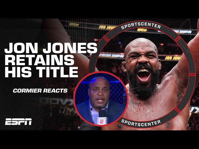 Daniel Cormier reacts to Jon Jones’ win vs. Stipe Miocic at UFC 309 | SportsCenter