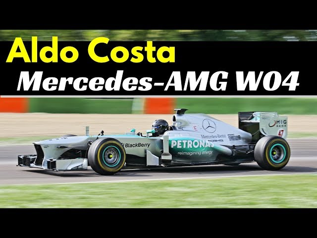 2013 Formula One Mercedes-AMG W04 driven by Aldo Costa at Imola Circuit - Historic Minardi Day 2018