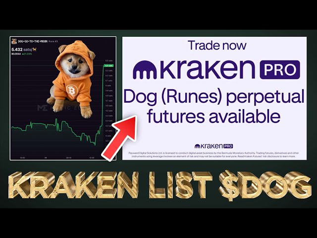 🚨Breaking: Kraken list $DOG (Rune) Perpetual Trading 📈 (HUGE!)