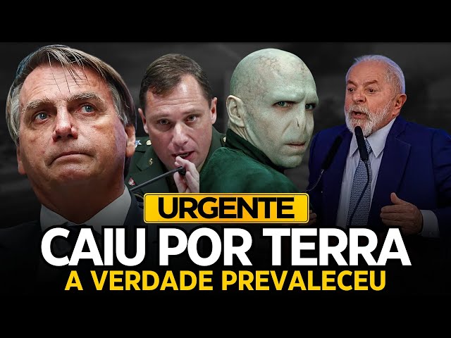 A MENTIRA CAIU POR TERRA! A VERDADE PREVALECEU