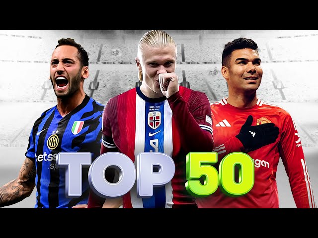 Top 50 Goals of October 2024