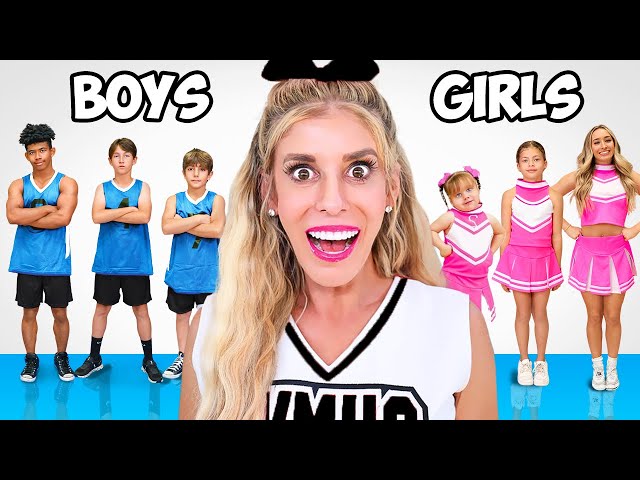 Ages 1-18 Girls Vs Boys CHEERLEADING Tournament