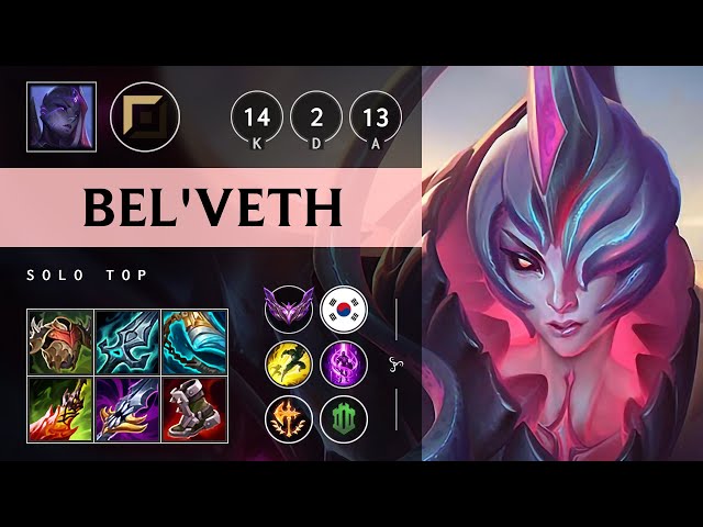 Bel'Veth Top vs Ambessa: Legendary - KR Master Patch 14.22