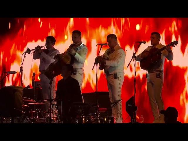 Christian Nodal - Aquí Abajo - EN VIVO -Foraji2 Tour - Honda Center - Anaheim, CA - Aug 25, 2023