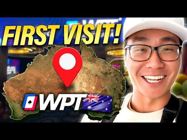 My First Time In AUSTRALIA and I Run Into QUADS?! | Rampage Poker Vlog