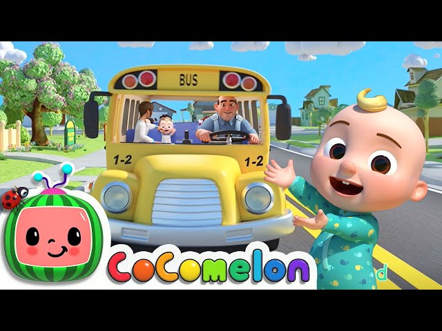 Wheels on the Bus (School Edition) + More Classic Kids Songs - @CoComelon