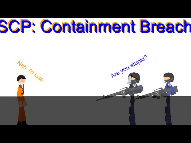 Scp Containment Breach Animation test