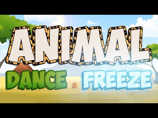 Animal Dance and Freeze | Fun Movement Brain Break | Jack Hartmann