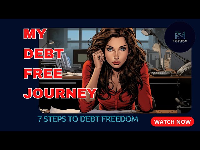 Struggling in a HUGE amount of DEBT? This is the STORY for YOU | Journey to Debt Freedom