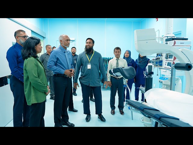 President inaugurates Hulhumalé Hospital as a tertiary level facility