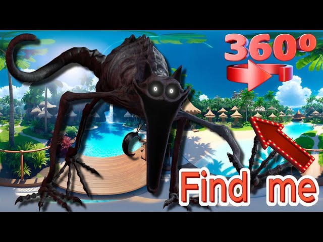 🔍 Find  CatNap  Evil doer  in 360° VR   find me  #77   Poppy Playtime Chapter 3