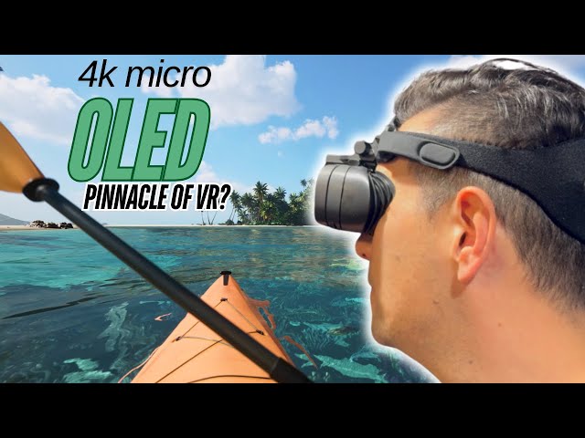 4K MICRO-OLED VR: Is THIS the Pinnacle of Virtual Reality? MS8K in Kayak/Alyx