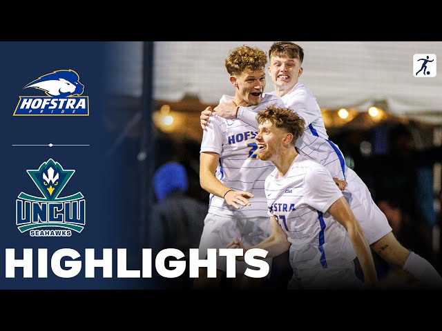 Hofstra vs UNCW | CAA Soccer Championship Final | Highlights - November 16, 2024