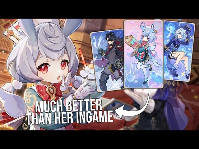 FIRST Impression Using Sigewinne in Genshin TCG, She's Guardian Angel!!! | Genshin Impact TCG