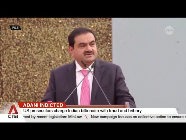 US prosecutors charge Indian billionaire Gautam Adani in connection to fraud, bribery