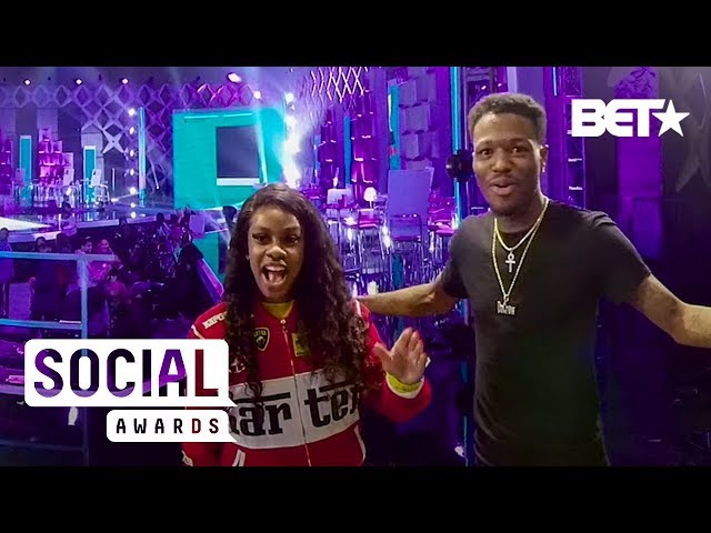 Throwback | VR180 BTS: Jess Hilarious and DC YoungFly Snap on Each Other | The Social Awards