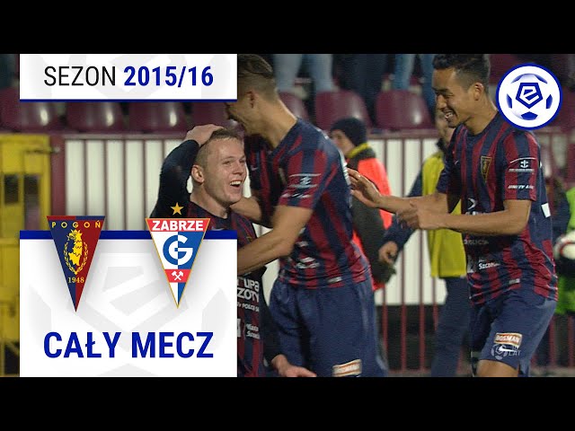 (2/2) Pogoń Szczecin - Górnik Zabrze | CAŁY MECZ | Ekstraklasa 2015/16 | 14. Kolejka