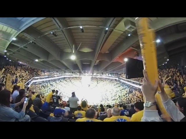 Rockets @Warriors Game 4 360 Camera