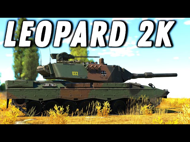 Leopard 2K German Main Battle Tank Gameplay | War Thunder