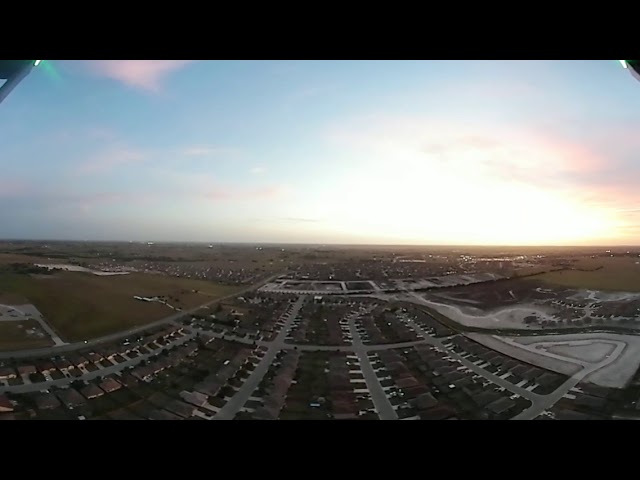 360 view over Jarrell Texas