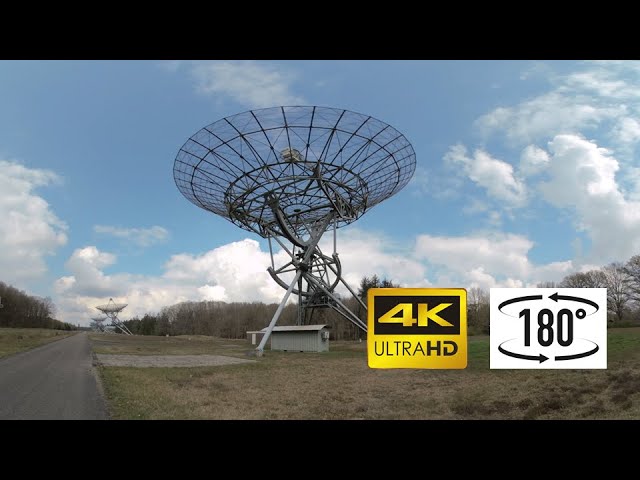 3D 180VR impression of the Westerbork Synthesis Radio Telescope