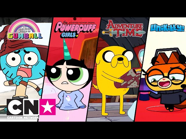 Gumball + Čas na dobrodružství + Raketové holky + Unikitty | Magie a kouzla