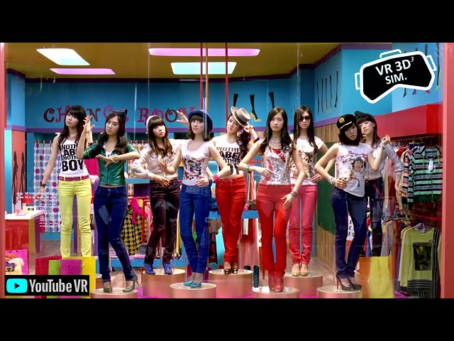 Girls' Generation 소녀시대 'Gee' MV (VR 3D SIM)