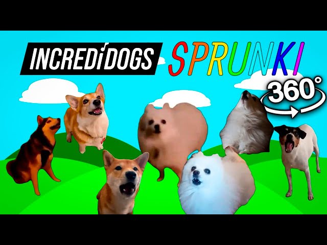 INCREDIDOGS SPRUNKI 360° VR Animation