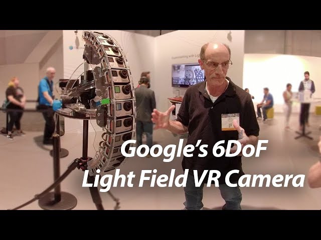 Google's 6DoF Light Field VR Camera!! (360°)