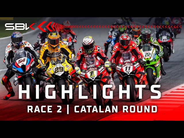 FULL HIGHLIGHTS: Race 2 in Barcelona 🚥 | 2024 #CatalanWorldSBK 🏁