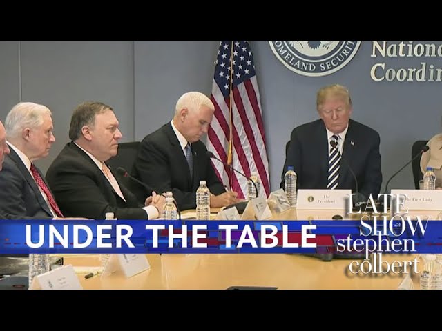 Under The Table With Trump And Pence