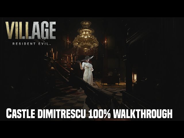 Resident Evil Village CASTLE DIMITRESCU 100% Walkthrough [PlayStation 5 Gameplay]