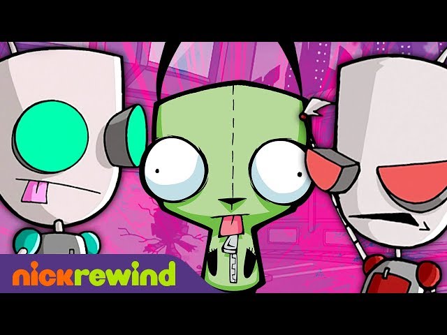 Best GIR Moments from Invader ZIM! 🤖 Nicktoons