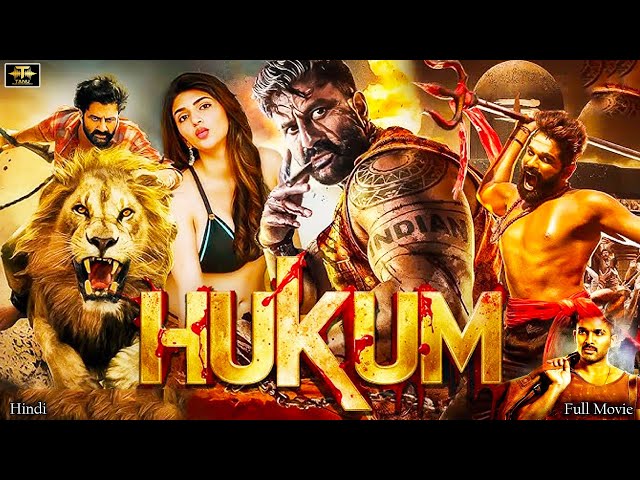 Hukum Full Action South Indian Movie in Hindi Dubbed | New South Indian Acton Movie Dubbed 2024