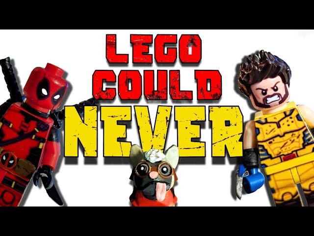 Making the DEADPOOL and WOLVERINE Cast Into CUSTOM Lego Minifigures!