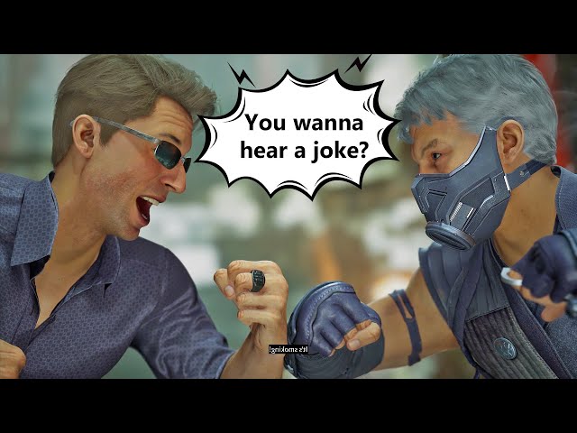 Mortal Kombat 1 - Humorous Dialogues with Johnny Cage