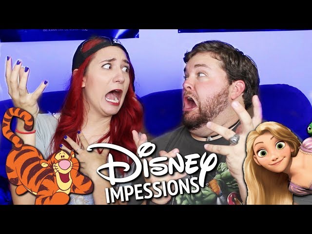 GENDER-SWAP DISNEY IMPRESSIONS CHALLENGE ft. Brian Hull