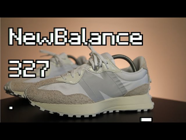 New Balance 327 Unboxing and First Impression | Moonphase White