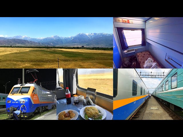 Germany to Kazakhstan by Rail - part 8: Shymkent - Almaty on the Turksib in Talgo Sleeping Car