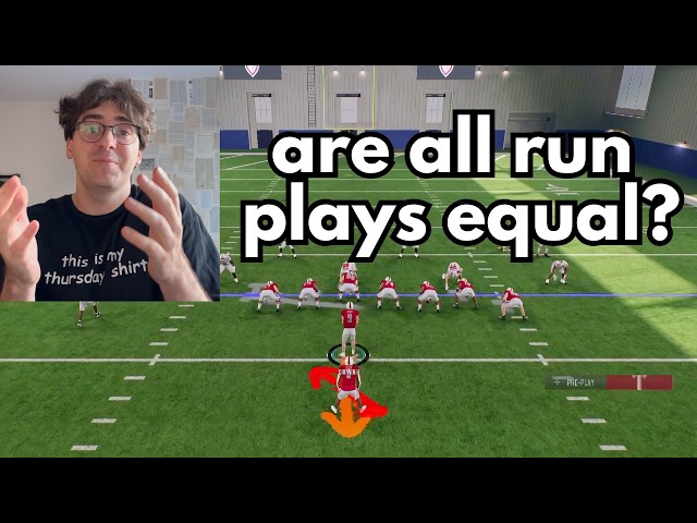 Finding the SCIENTIFICALLY Best Run Play in College Football 25