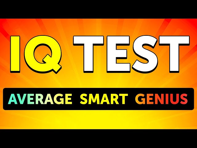 A Fun IQ Quiz for the Eccentric Genius