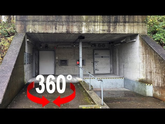 Besuche den geheimen Bitcoin-Bunker I 360 Video