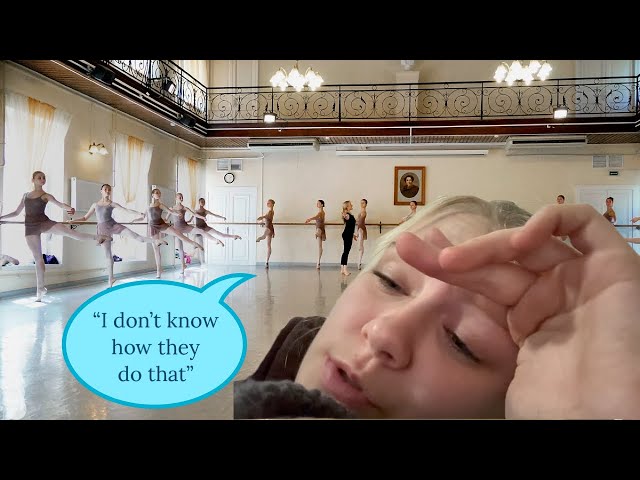 Trying the daily routine at the Vaganova Academy ￼