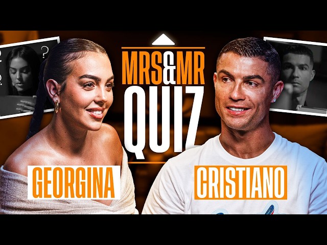 Cristiano Ronaldo y Georgina REVEAL ALL in the Couples Quiz