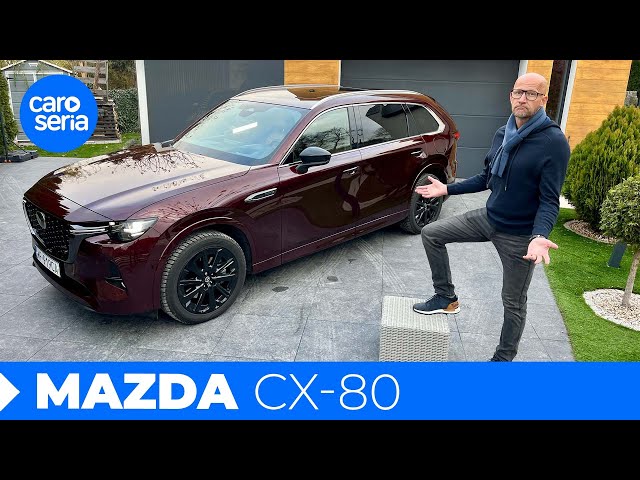 Mazda CX-80 diesel, is out of the league! (TEST PL/ENG 4K) | CaroSeria