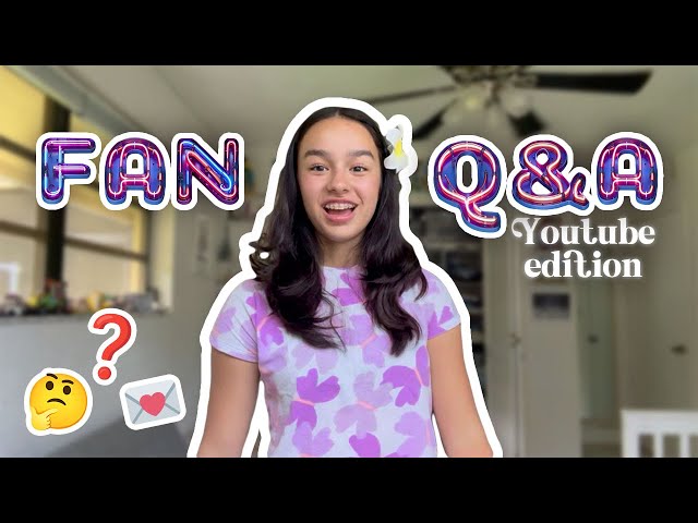 Q&A YOUTUBE EDiTION!! (answering YouTube related questions) 🎉🎥