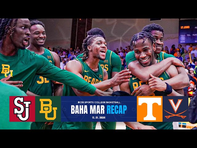 Jeremy Roach calls GAME for Baylor in THRILLER, Tennessee handles Virginia | Game Recap